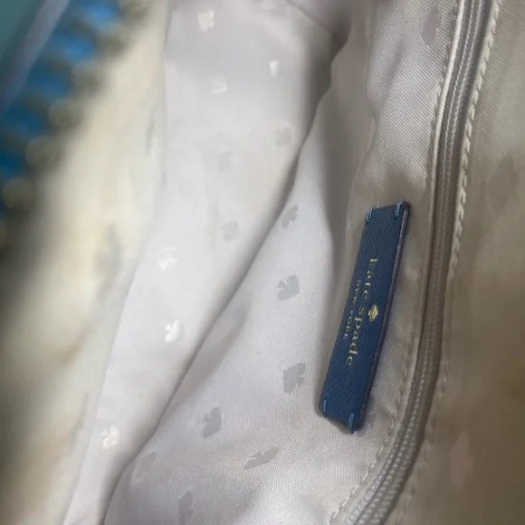 Kate Spade Vibrant Blue Crossbody Bag - Picture 9 of 9